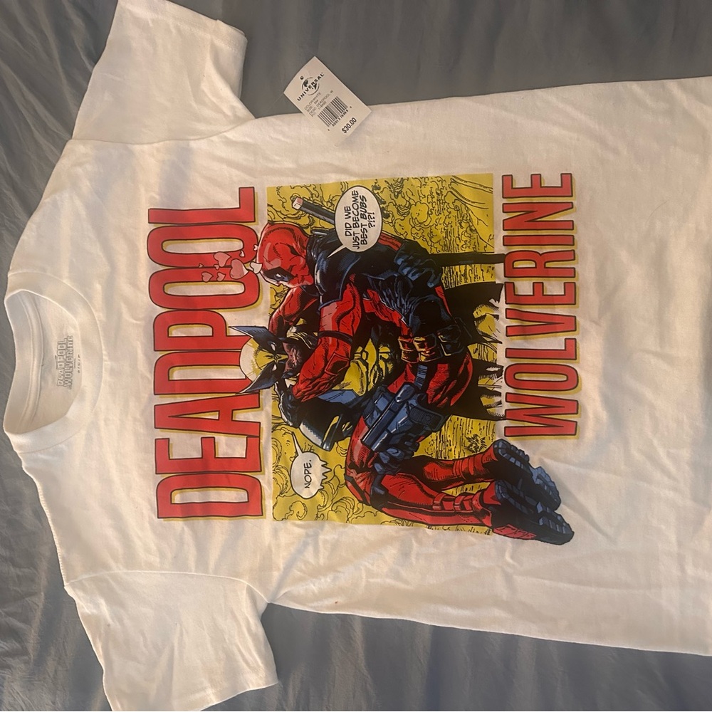 deadpool & wolverine graphic shirt